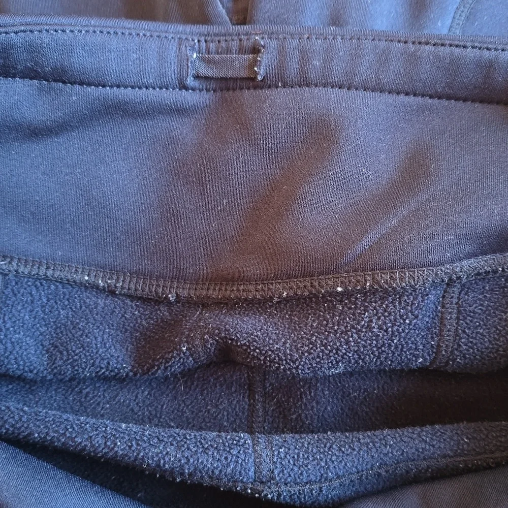 Athleta Navy Street To Summit Fleece Lined Leggings- M - Picture 9 of 9